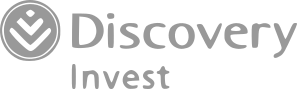 discovery invest grey logo
